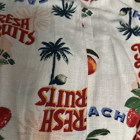 Paper Heart Womens Summer Maxi Dress Size XS FRESH FRUITS Sexy Back - Picture 12 of 12